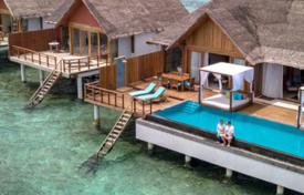 Luxury villa with a swimming pool in a residence with a restaurant and a water sport center, Raa Atoll, Maldives for 10,800 € per week