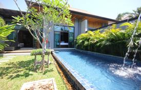 Villa with a swimming pool and a parking in a guarded residence, Phuket, Thailand for $960 per week