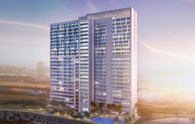 Reva Residences residential complex with views of the city, park, and water channel, Business Bay, Dubai, UAE for From $526,000