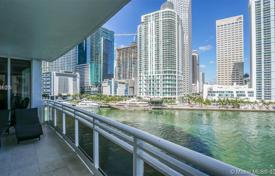 Furnished two-bedroom apartment on the first line of the ocean in Miami, Florida, USA for $1,080,000