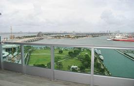 Modern apartment with ocean views in a residence on the first line of the beach, Miami, Florida, USA for $1,100,000