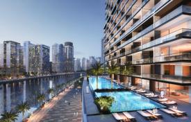 Futuristic residential complex with views of the waterfront, the Dubai Canal and the Burj Khalifa, Business Bay, Dubai, UAE for From $449,000