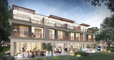 Camelia Villas — complex of townhouses by DAMAC with a private beach in DAMAC Hills 2, Dubai