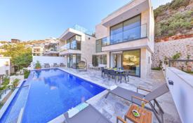 New villa with a swimming pool at 400 meters from the beach, in the center of Kalkan, Turkey for $5,200 per week
