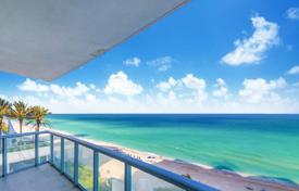 Furnished flat with ocean views in a residence on the first line of the beach, Sunny Isles Beach, Florida, USA for $967,000