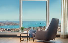 Penthouse in Istanbul with panoramic views of the Bosphorus, smart home system for $5,240,000