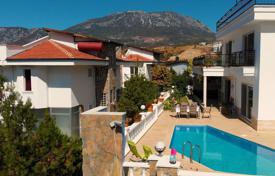 Furnished villa with a pool and a garden in a residential complex with many amenities, Kargicak, Turkey for $436,000