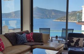 Luxury villa near the center of Kalkan, with panoramic sea views from all rooms, with a rooftop terrace, 4 balconies, private parking for $1,155,000