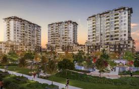 Duplex apartments in a new residence with swimming pools, a fitness center and gardens, near the center of Istanbul, Turkey for $432,000