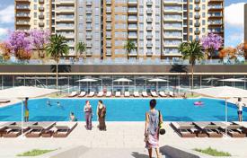 New apartments with different layouts in a residence with swimming pools, shopping malls and green areas, Antalya, Turkey for $76,000