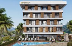 New low-rise residence with a swimming pool and a fitness center, Oba, Alanya, Turkey for From $167,000