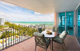 Elite apartment with ocean views in a residence on the first line of the beach, Miami Beach, Florida, USA for $2,892,000