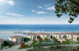 Spacious villas with swimming pools and terraces, close to the marina, Istanbul, Turkey for From $2,490,000