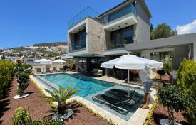 New fully furnished villa in Kalkan, near the center, with pool, heated floors, sauna, Turkish bath, jacuzzi, roof terrace, private parking for $763,000