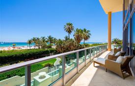 Elite duplex-apartment with ocean views in a residence on the first line of the beach, Miami Beach, Florida, USA for $6,730,000