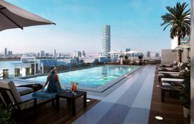 New low-rise Galaxy Residence with a swimming pool and restaurants, JVC, Dubai, UAE for From $303,000