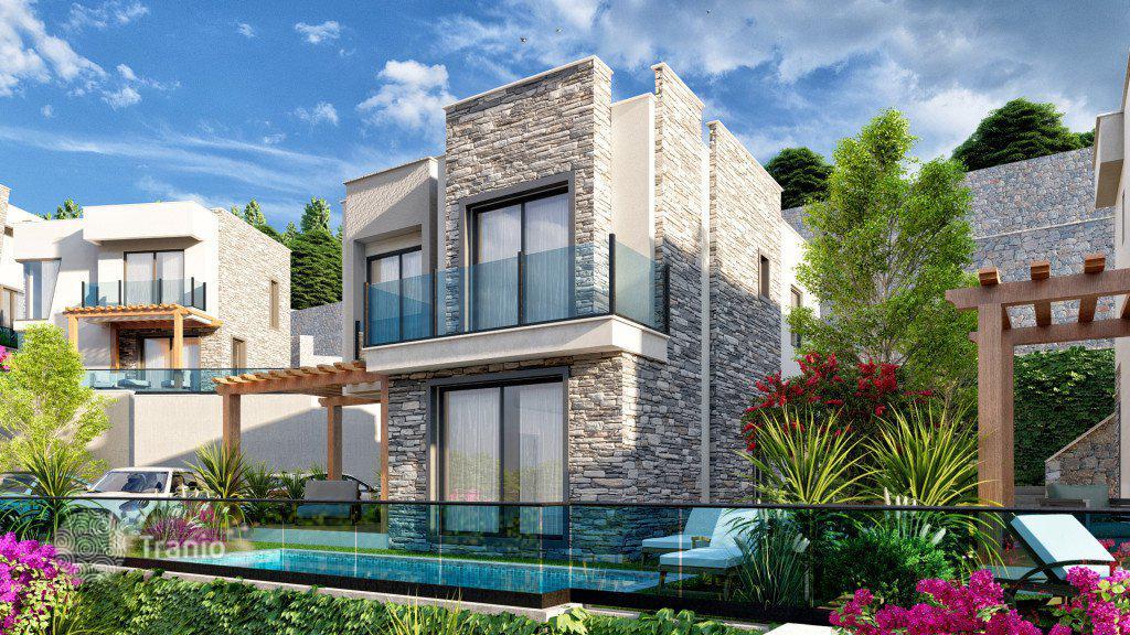Villas with private pools and parking spaces, Gulluk, Milas