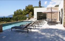 Two villas with terraces, 500 meters from the beach, Ibiza, Spain for 16,600 € per week