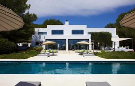 Modern villa with a pool, a garden and sea views, Ibiza, Balearic Islands, Spain. Price on request