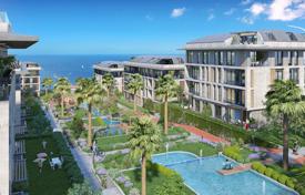 New apartments with a view of the sea in a prestigious beachfront residence with gardens and a spa, Istanbul, Turkey for $397,000