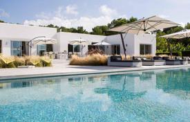 Modern villa with a pool and panoramic views of the sea and the sunsets, Cala Conta, Ibiza, Spain for 19,300 € per week