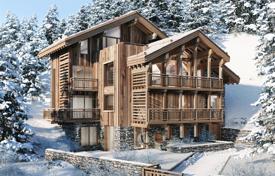 Luxury off plan 5 bedroom chalet with swimming pool just 350m to slope in Meribel (A) for 9,800,000 €