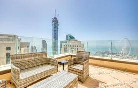 Modern penthouse with a swimming pool and a view of the sea, Dubai, UAE for $9,800 per week