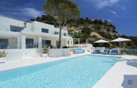 Seaview villa with large terraces, an infinity pool and a direct access to the beach, Es Cubells, San Jose, Ibiza, Spain for 36,000 € per week