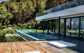 Modern villa with a large plot overlooking the sea and mountains, San Jose, Ibiza, Spain for 18,800 € per week