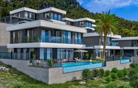 New complex of villas with swimming pools and panoramic views close to the sea and the city center of Alanya, Turkey for From $2,067,000