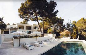 Two-level villa with a pool, a parking and sea views in Es Cubells, Ibiza, Spain for 13,800 € per week