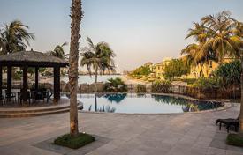 Stylish villa with a large swimming pool and a private beach in the prestigious area of Palm Jumeirah, Dubai, UAE for $9,100 per week