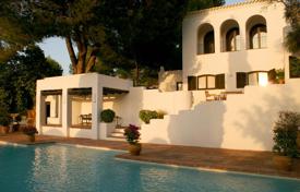 Villa in beautiful surroundings with a tennis court and two pools, San Rafael, Ibiza, Spain for 13,200 € per week
