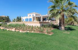 New villa with a swimming pool and a garden directly in front of the beach, Ermioni, Greece for 5,800 € per week