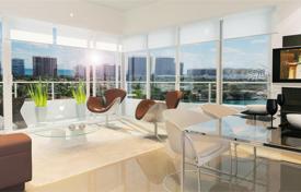 Elegant apartment with terraces and panoramic views in a modern condominium with a marina, a promenade and a garage, Bay Harbor Islands, USA. Price on request