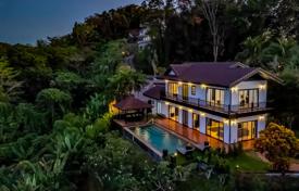 Villa with a swimming pool and a panoramic view, 500 meters from the sea, Phuket, Thailand for 1,039,000 €