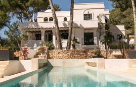Seaview villa with a separate apartment, on a plot with a pool, surrounded by woods, close to the beaches, San Jose, Ibiza, Spain for 11,000 € per week
