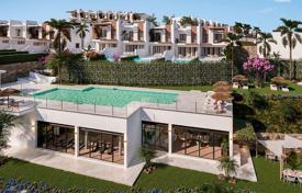 Townhouses on the first line of the golf course in a residence with a swimming pool and a spa center, Mijas, Spain for 829,000 €