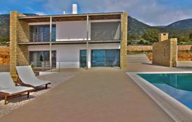 New sea view villa with a swimming pool and a garden near a secluded beach, Peloponnese, Greece for 2,500 € per week
