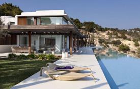 Elite villa with sea views and a swimming pool, near the beach, Es Cubells, Ibiza, Spain for 105,000 € per week