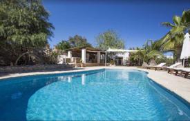 Traditional villa with a pool and a guest house in Roca Llisa, Ibiza, Spain for 11,000 € per week