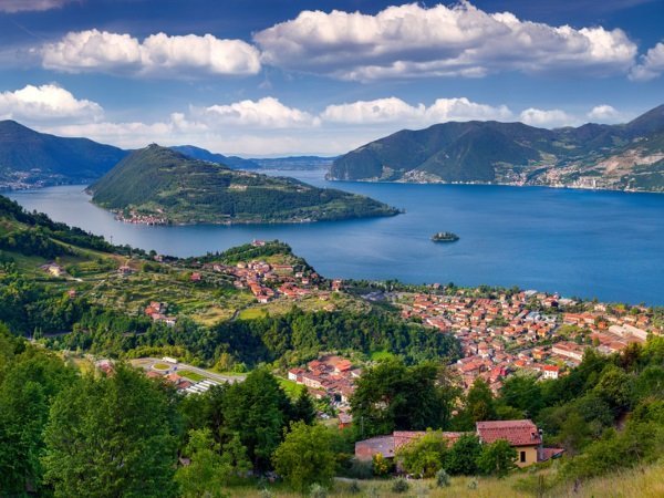 Iseo has Italy's largest lake island, Monte Isola