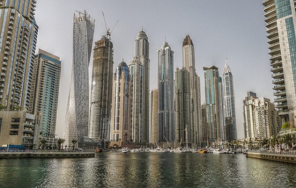 Dubai Marina is one of the most upmarket districts in the city with high property prices