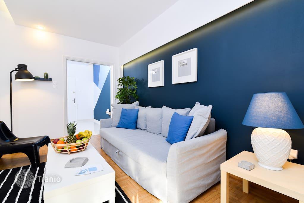 One-bedroom flat in Athens