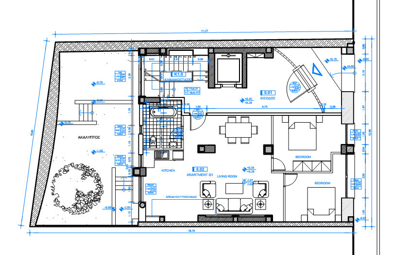 Apartments in Athens, Greece