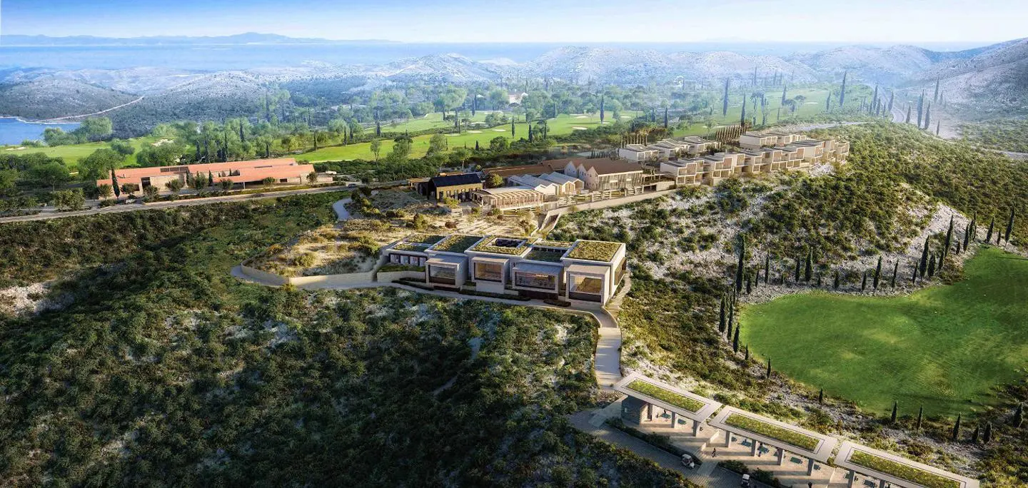 Residence with a spa center and an equestrian club on the nature reserve, Paphos