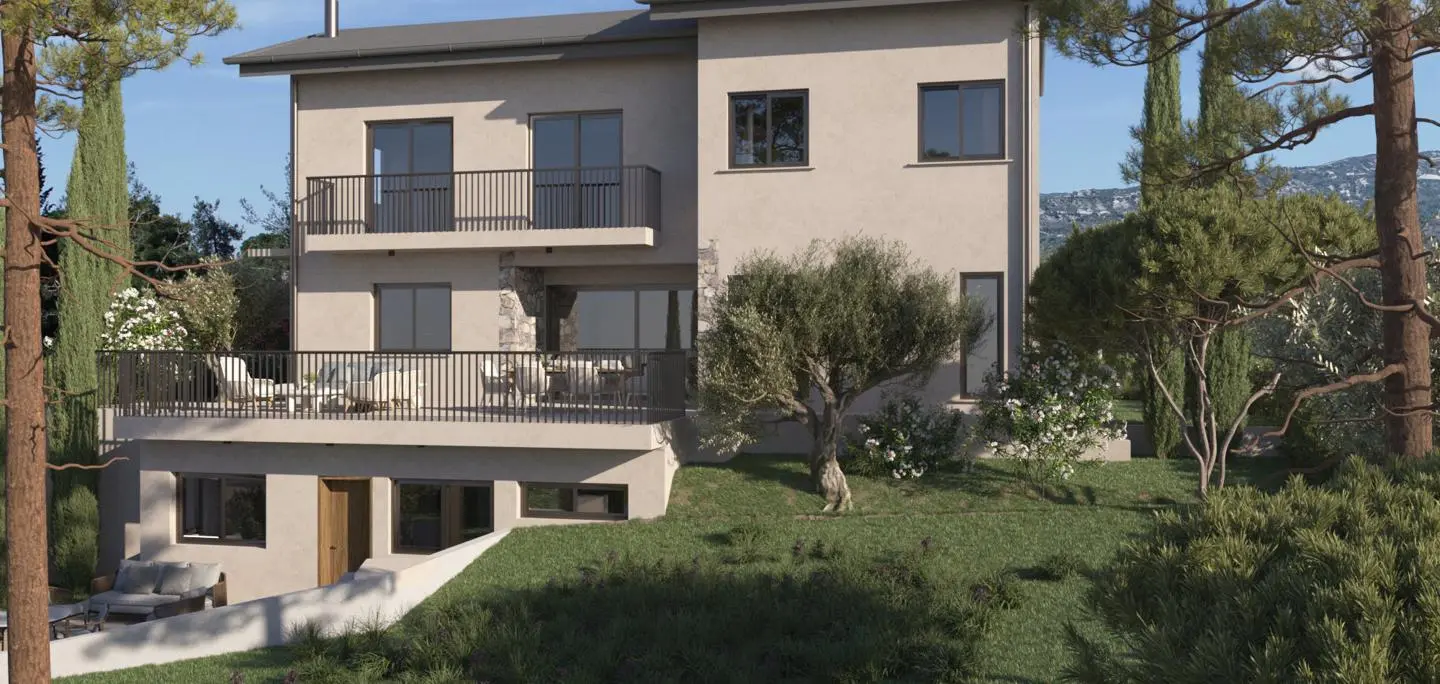 Three-storey villa with a parking, Limassol