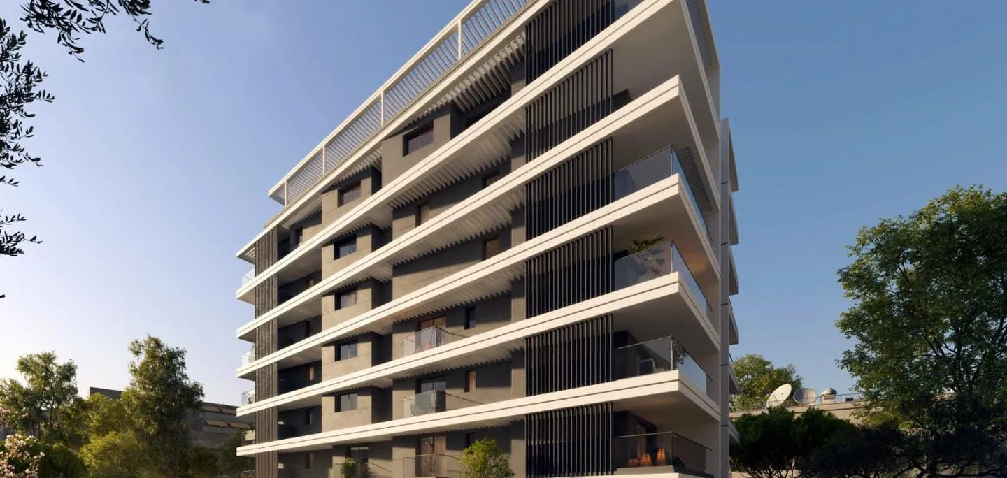 New residential complex within walking distance of the fashionable beach club of the Athenian Riviera