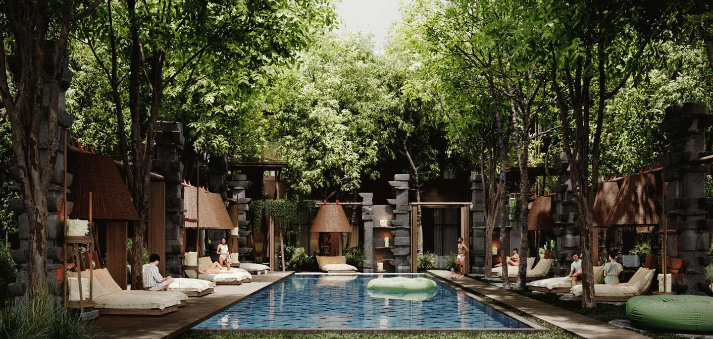 New apartments within walking distance from the ocean, Seseh, Bali, Indonesia