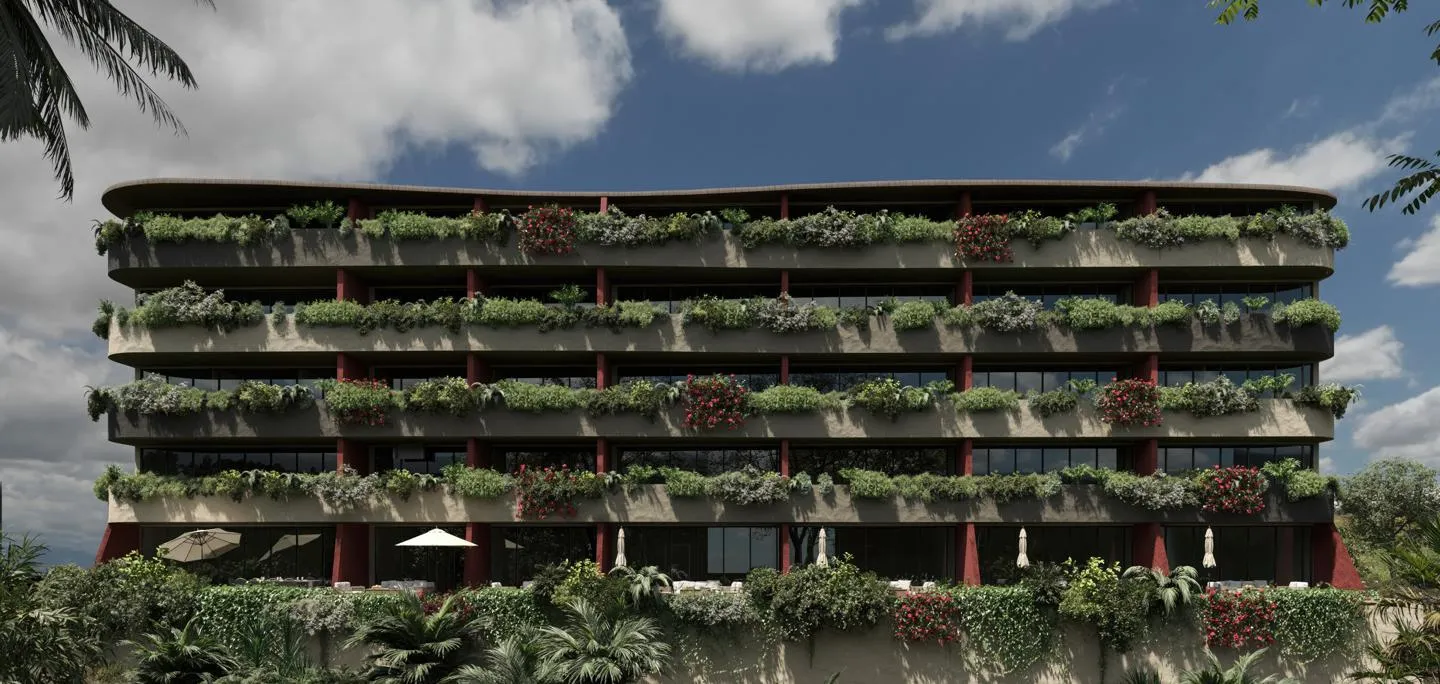 New residential complex of villas and apartments 250 m from Melasti Beach, Bali